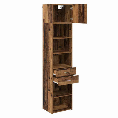 Highboard Old Wood 50 x 42.5 x 225 cm Engineered Wood