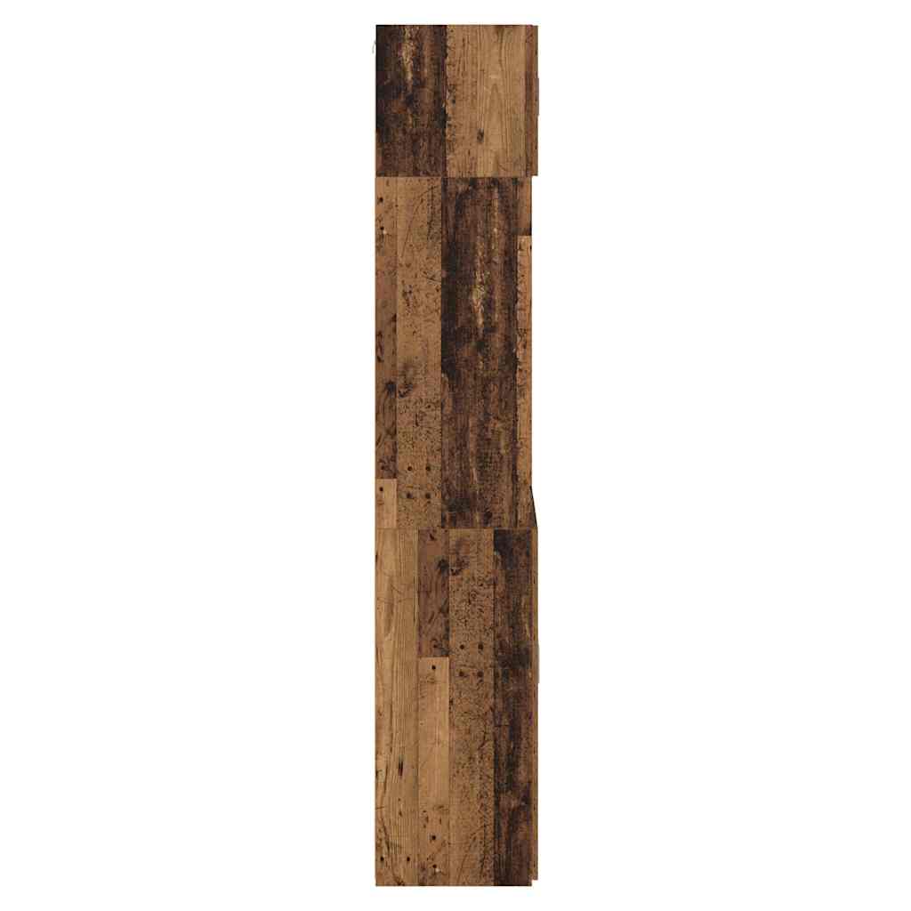 Storage Cabinet Old Wood 80 x 42.5 x 225 cm Engineered Wood
