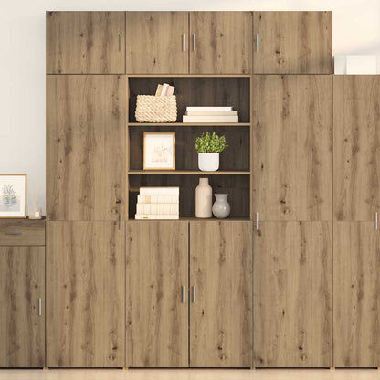 Storage Cabinet Artisan Oak 80 x 42.5 x 225 cm Engineered Wood