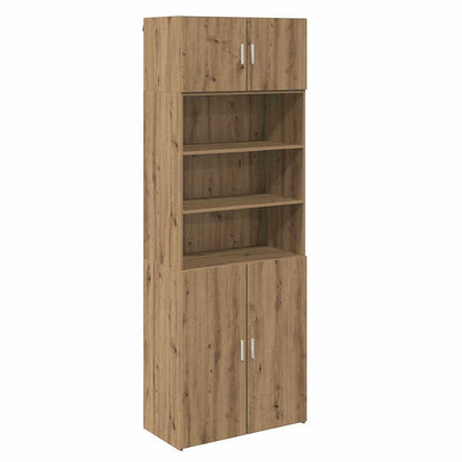 Storage Cabinet Artisan Oak 80 x 42.5 x 225 cm Engineered Wood