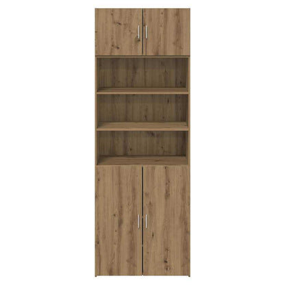 Storage Cabinet Artisan Oak 80 x 42.5 x 225 cm Engineered Wood