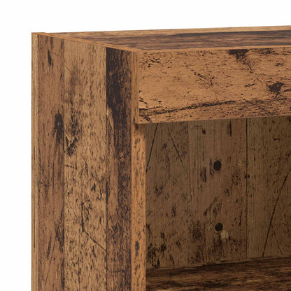 TV Wall Cabinets Wall-mounted 4 pcs Old Wood Engineered Wood