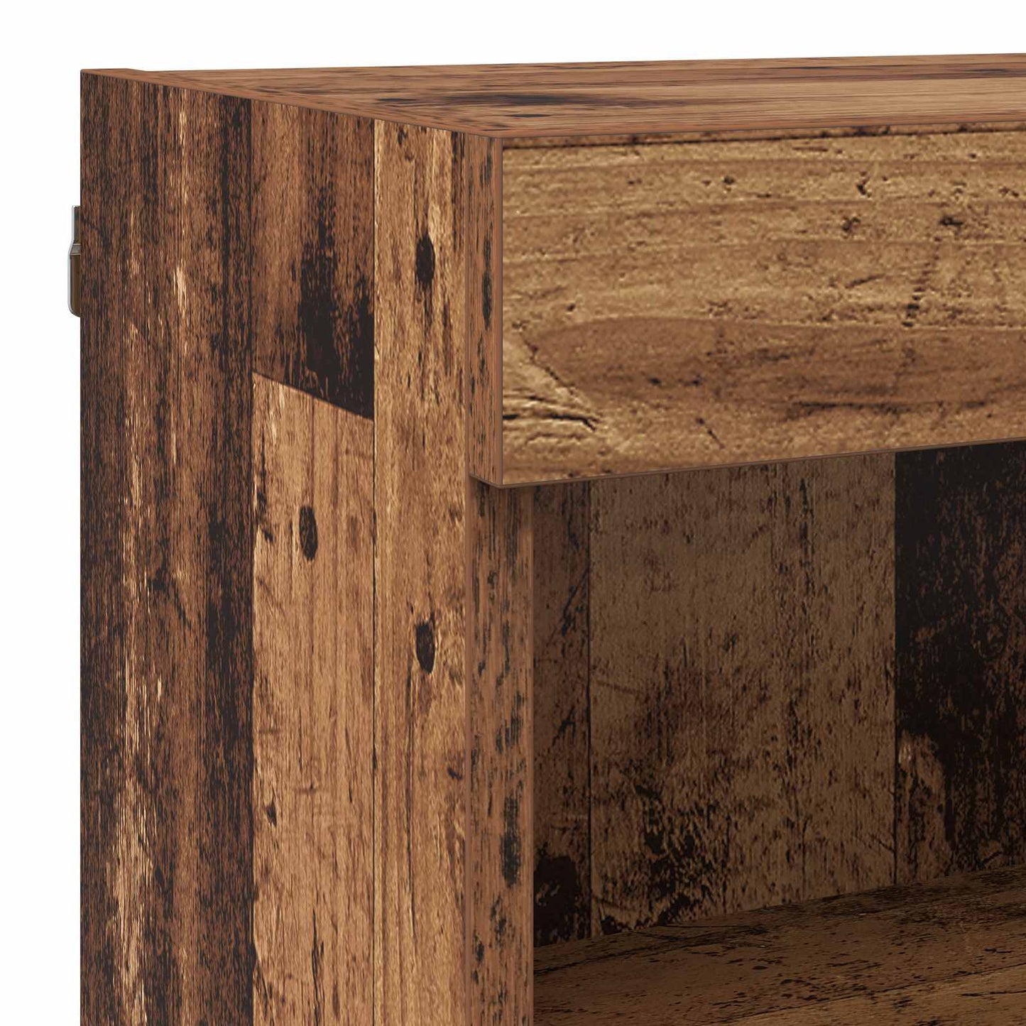 TV Wall Unit Wall-mounted 6 pcs Old Wood Engineered Wood