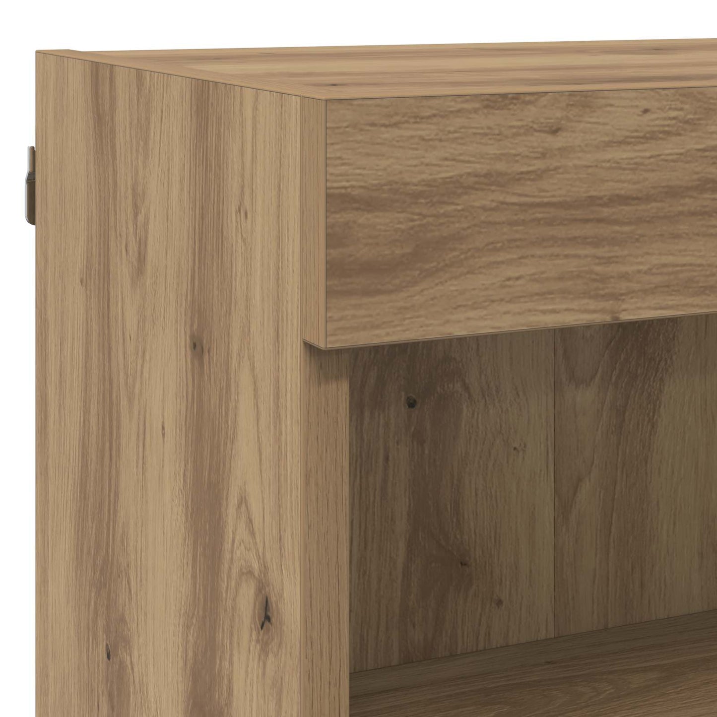 TV Wall Units with LED 5 pcs Artisan Oak Engineered Wood