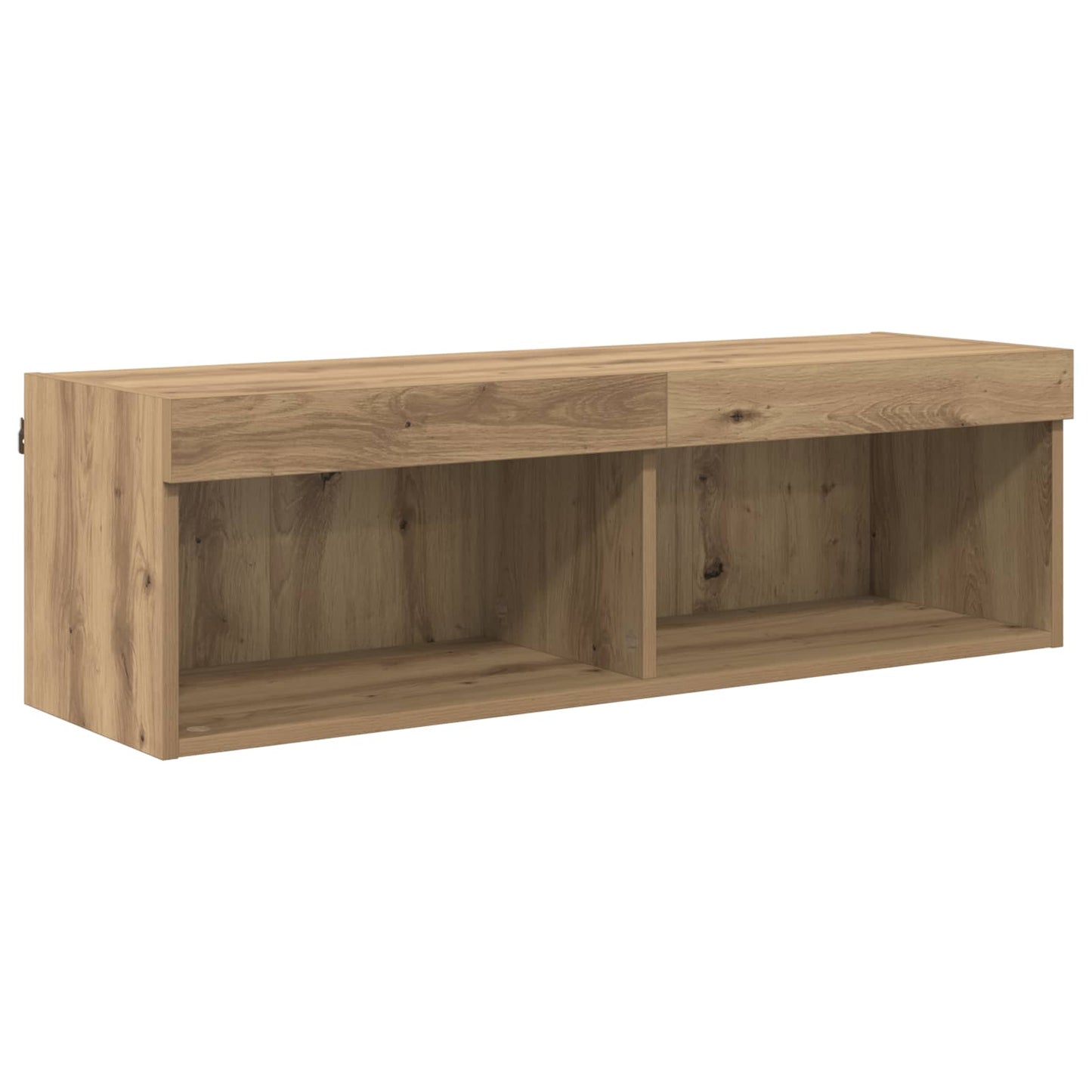 TV Wall Units with LED 6 pcs Artisan Oak Engineered Wood