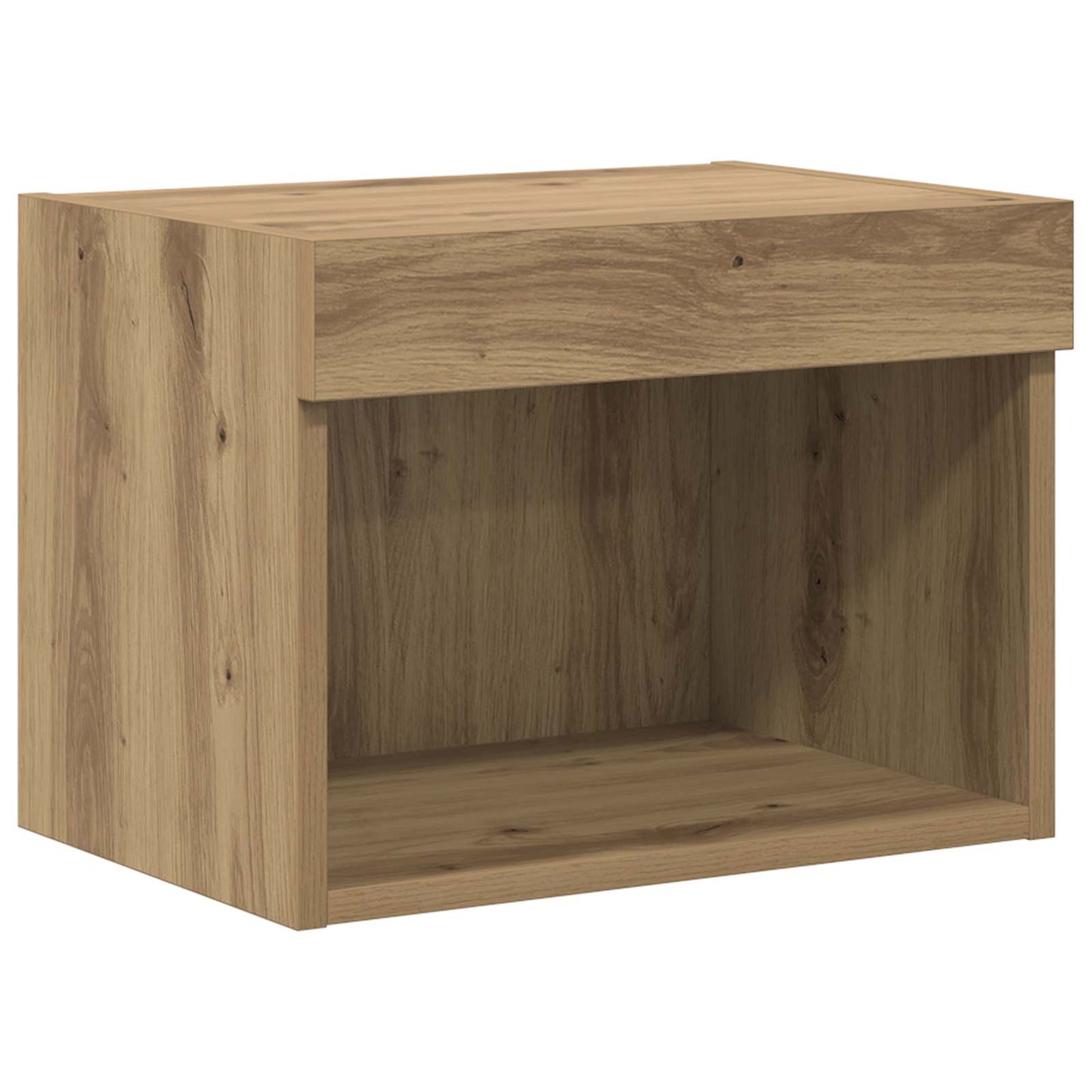 TV Wall Units with LED 5 pcs Artisan Oak 80 x 30 x 40 cm