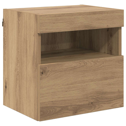 TV Wall Units Wall-mounted 6 pcs Artisan Oak Engineered Wood