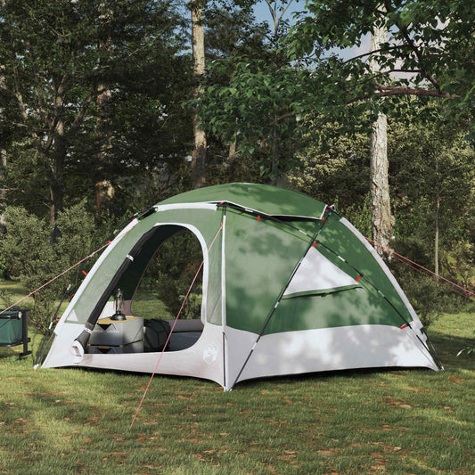 Dome Tent with Removable Rainfly Green 4-Person