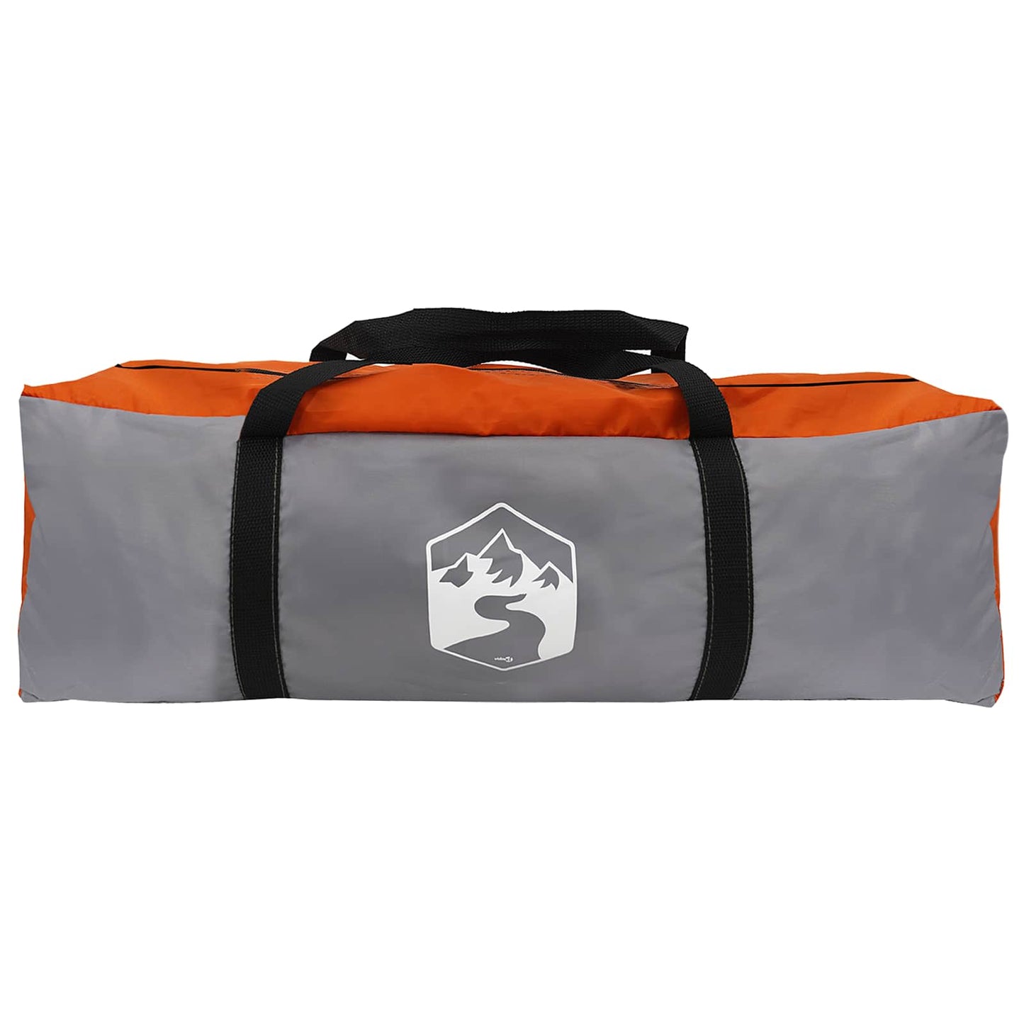 Dome Tent with Removable Rainfly Grey and Orange 4-Person