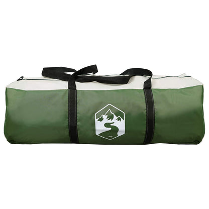 Family Tent 18-Person Green 185T Polyester with PU Coating