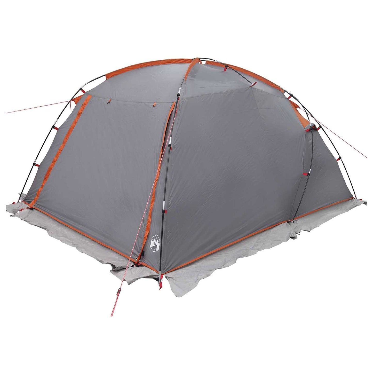 Tunnel Tent Grey and Orange 361 x 235 x 147 cm