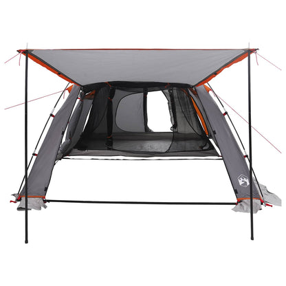 Tunnel Tent Grey and Orange 361 x 235 x 147 cm
