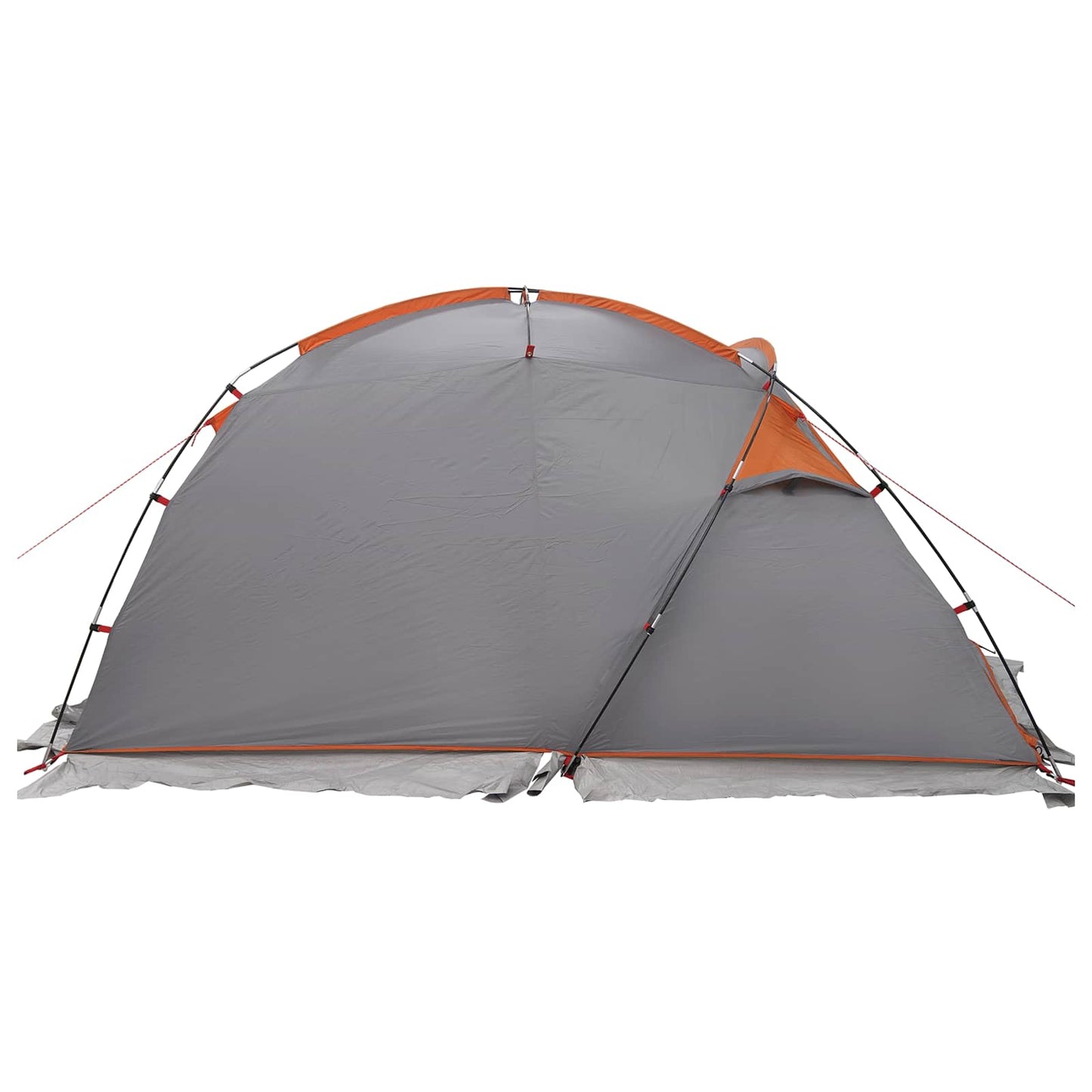 Tunnel Tent Grey and Orange 361 x 235 x 147 cm