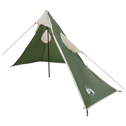 2-in-1 Rain Poncho with Hood 262 x 126 x 130 cm Green