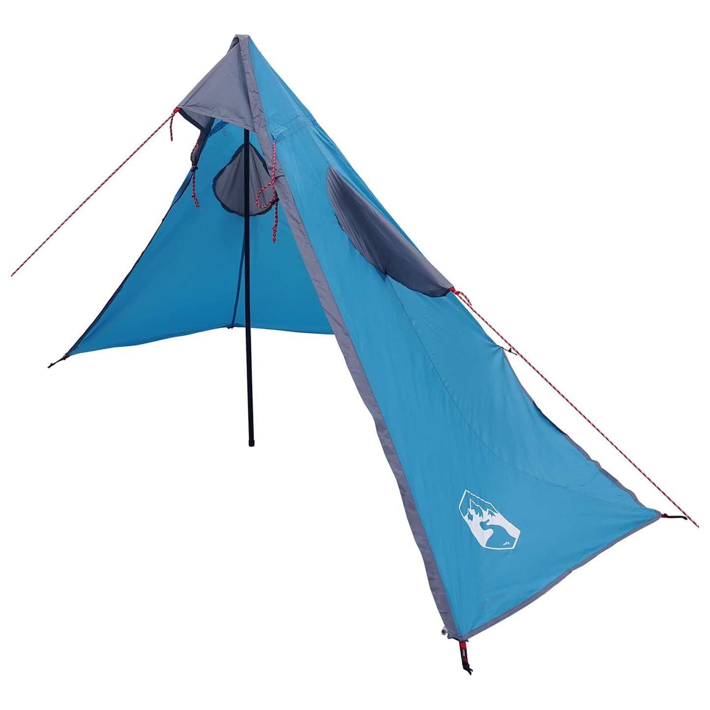 2-in-1 Rain Poncho with Hood 262 x 126 x 130 cm Blue