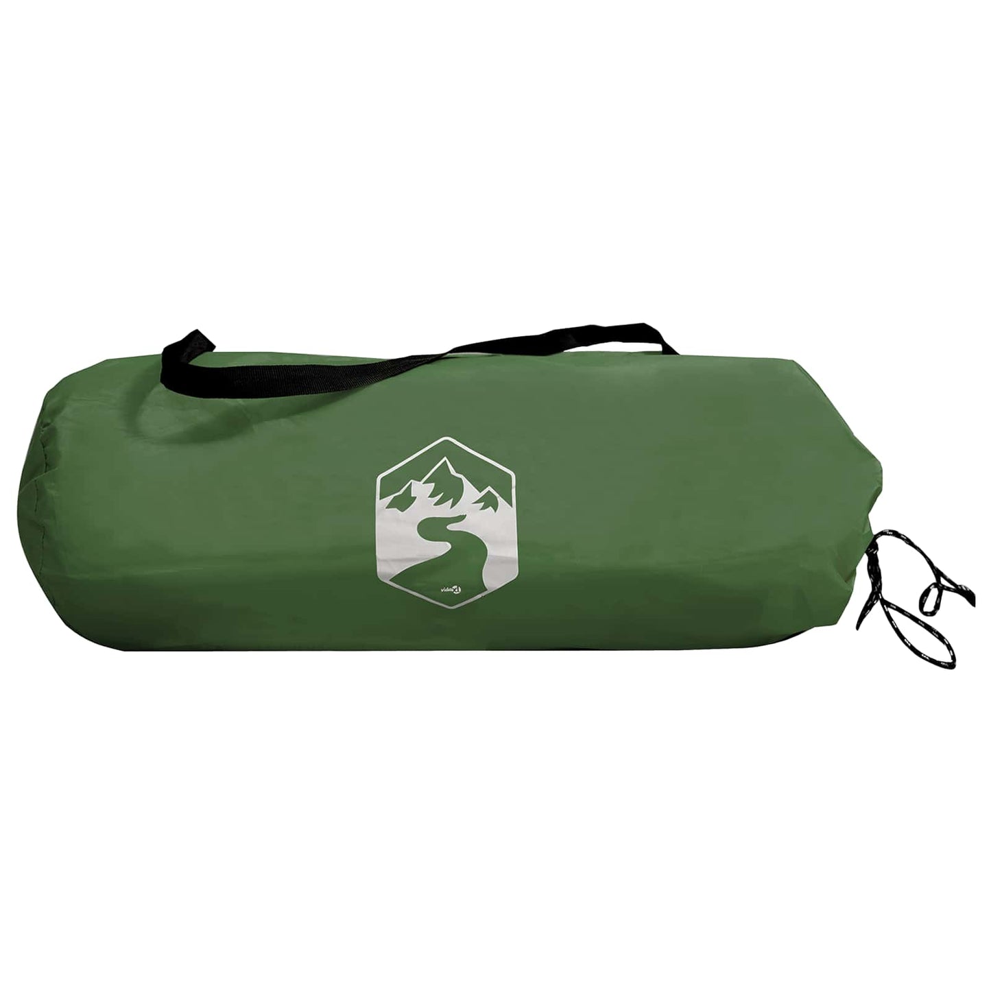 Backpacking Tent 2-Person Green 185T Polyester with PU Coating
