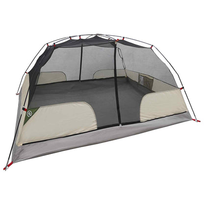 Backpacking Tent 2-Person Green 185T Polyester with PU Coating