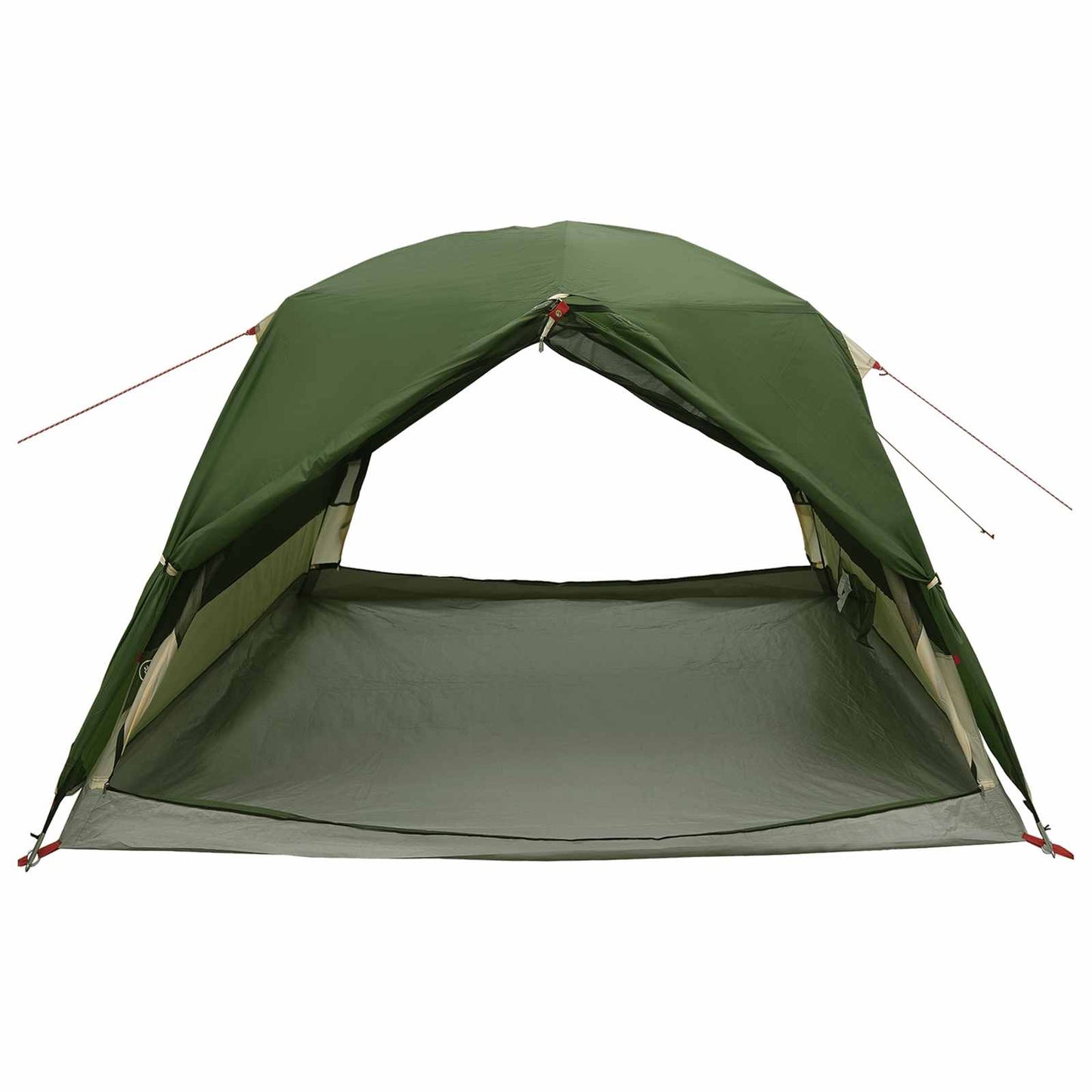 Backpacking Tent 2-Person Green 185T Polyester with PU Coating
