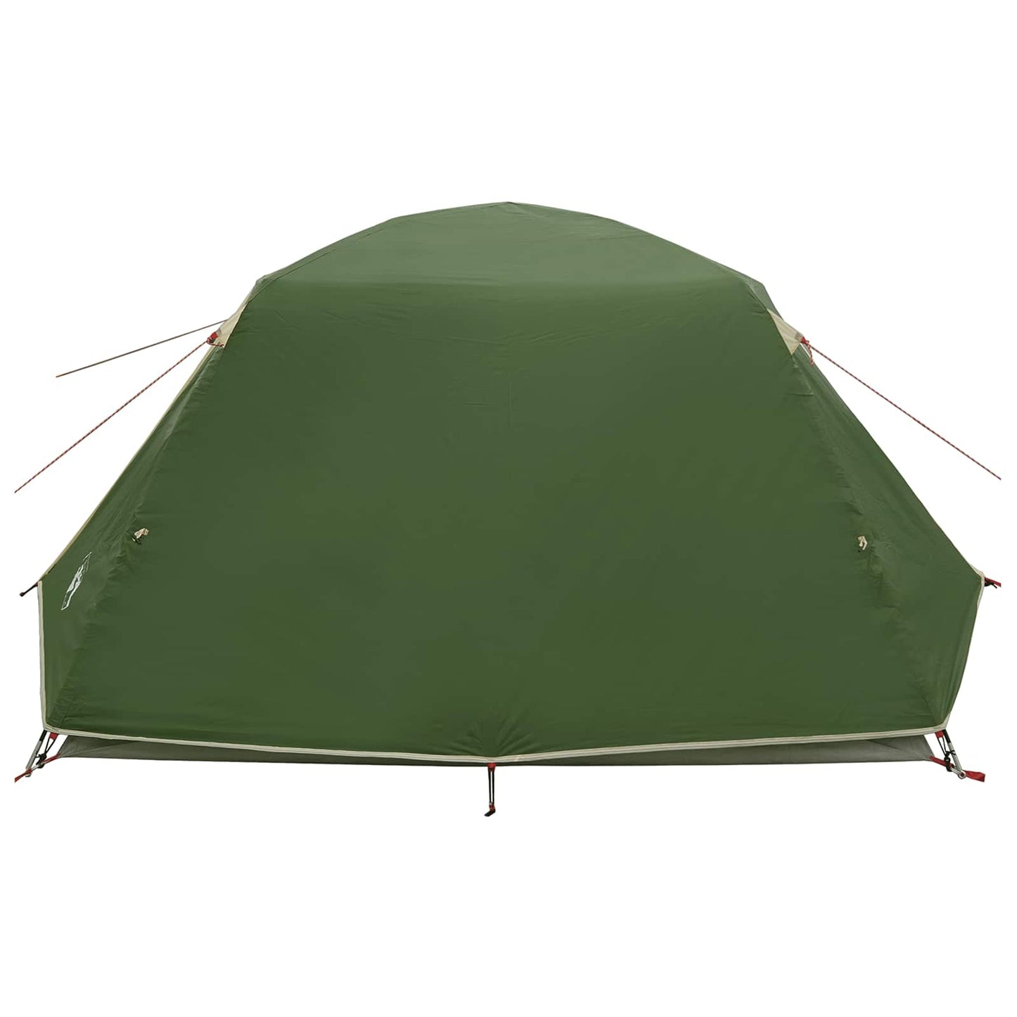 Backpacking Tent 4-Person Green 185T Polyester with PU Coating