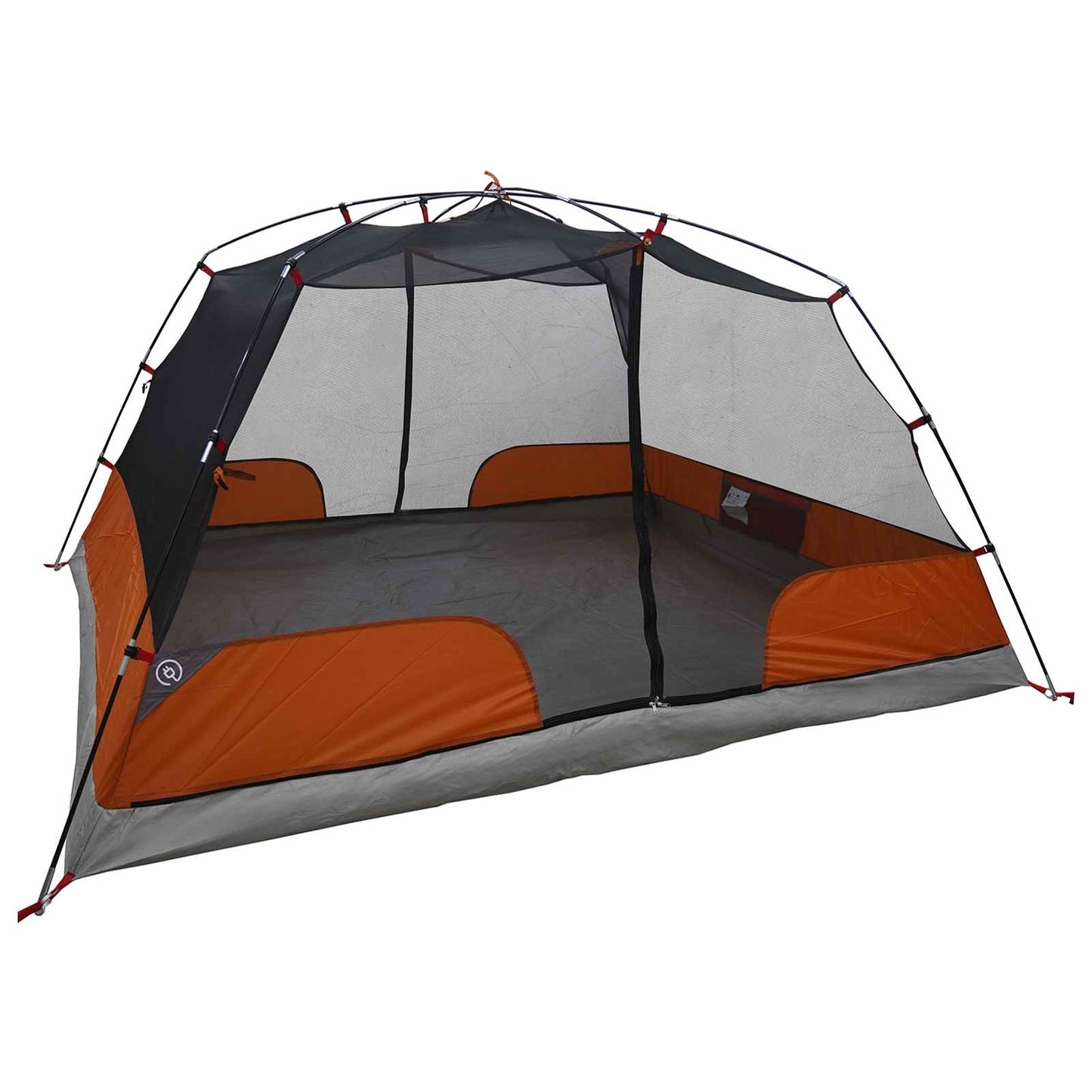 Backpacking Tent 4-Person Grey and Orange
