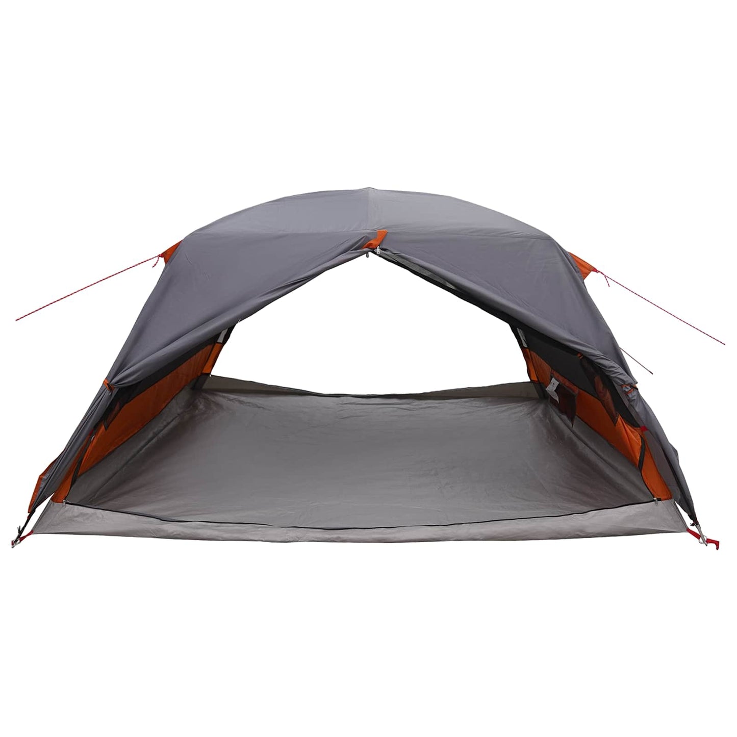 Backpacking Tent 4-Person Grey and Orange
