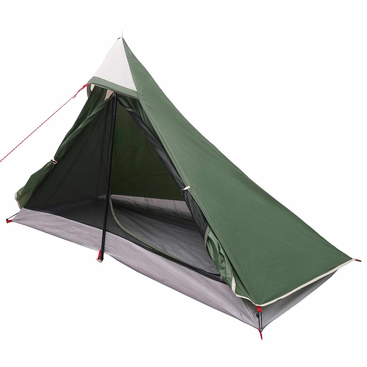 Backpacking Tent 222 x 85 x 125 cm Green