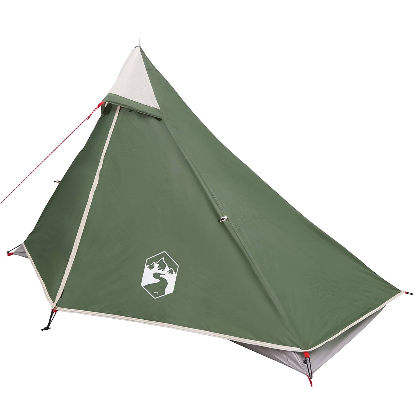 Backpacking Tent 222 x 85 x 125 cm Green