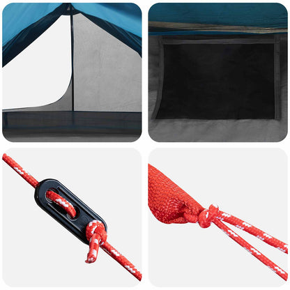 Backpacking Tent 222 x 85 x 125 cm Blue