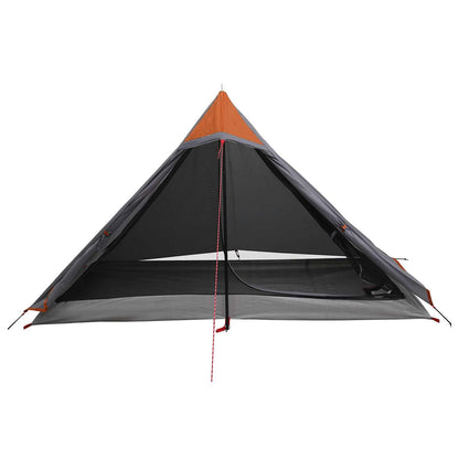 Backpacking Tent 222 x 85 x 125 cm Grey and Orange