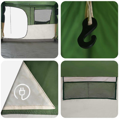 Tunnel Tent Green 475 x 220 x 192 cm