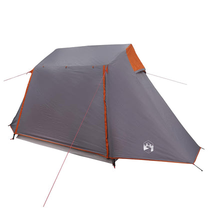 Tunnel Tent Grey and Orange 475 x 220 x 192 cm