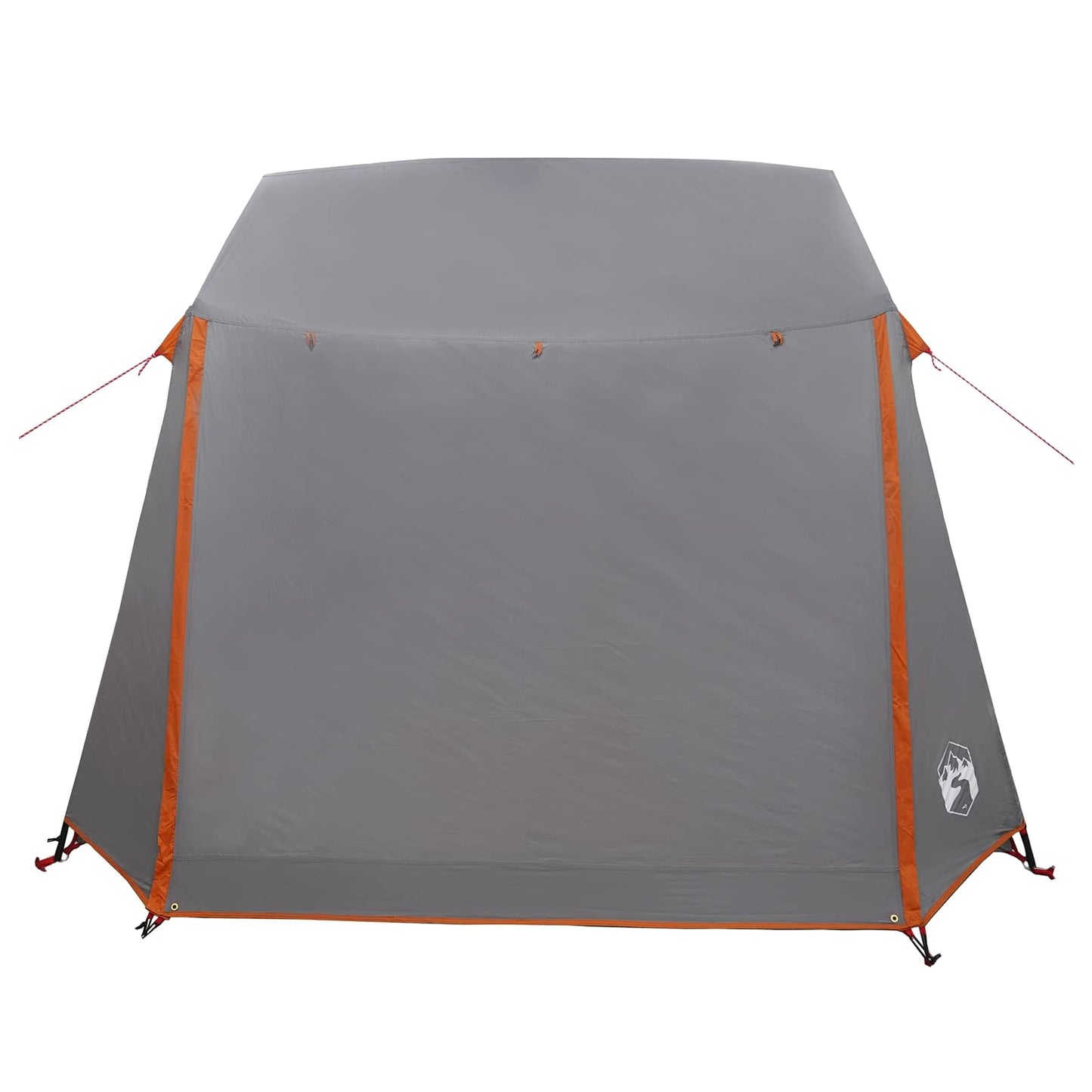 Tunnel Tent 275 x 240 x 200 cm Grey and Orange