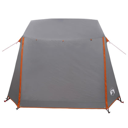 Tunnel Tent 275 x 240 x 200 cm Grey and Orange