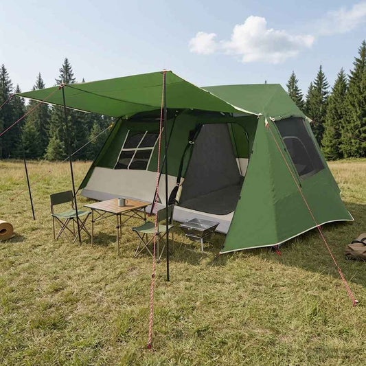 Tunnel Tent Green 400 x 278 x 182 cm
