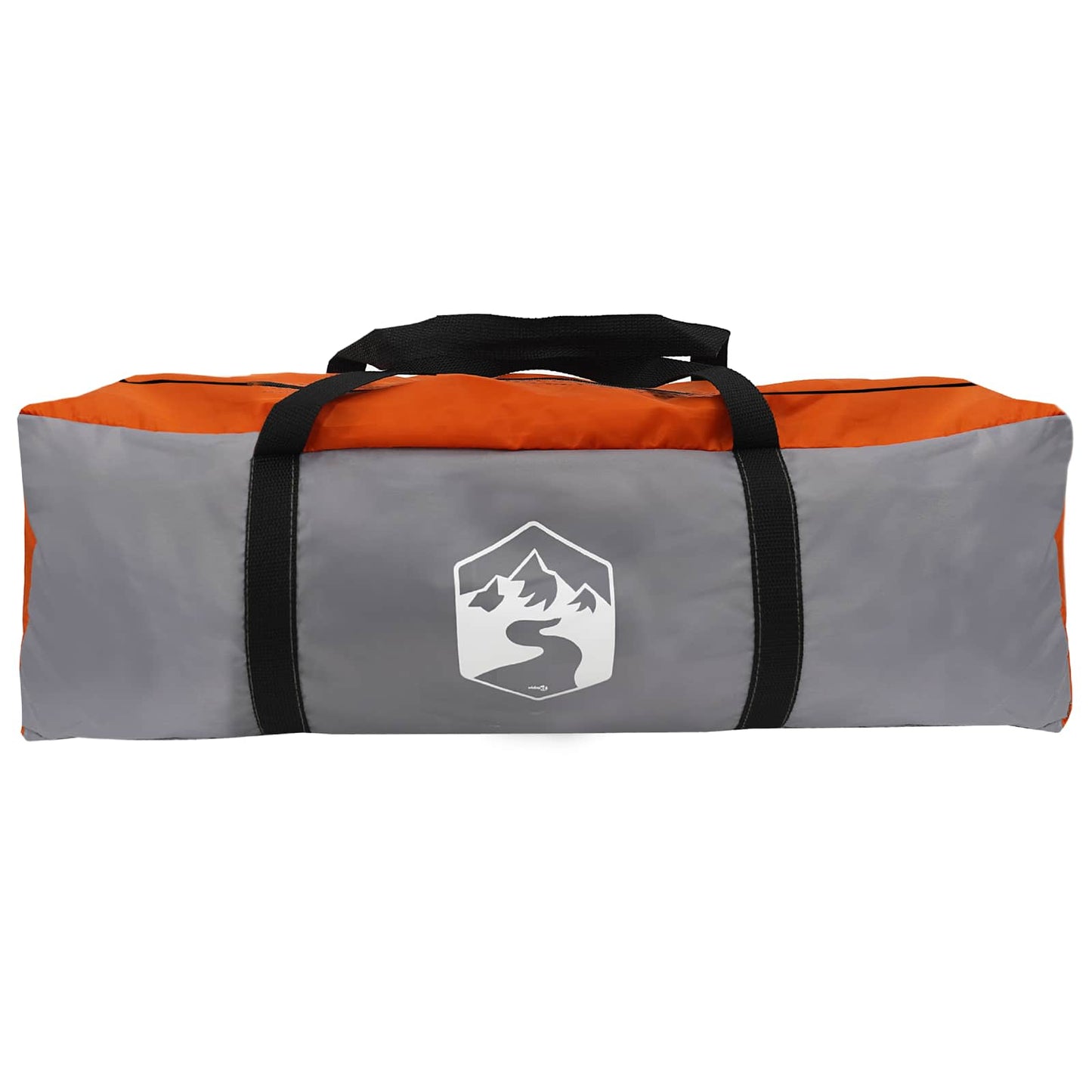 Tunnel Tent Grey and Orange 400 x 278 x 182 cm