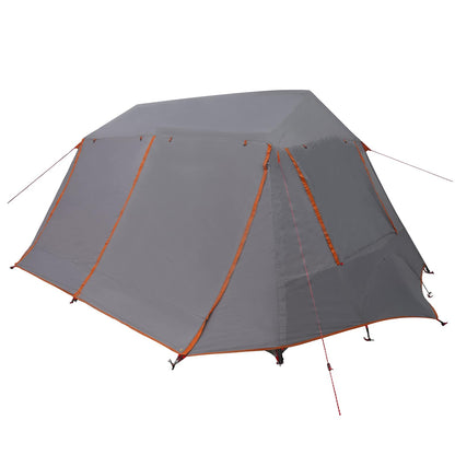 Tunnel Tent Grey and Orange 400 x 278 x 182 cm
