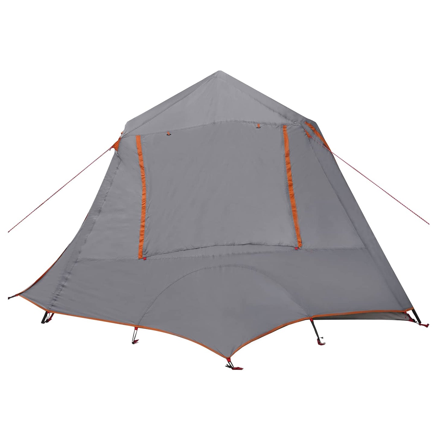 Tunnel Tent Grey and Orange 400 x 278 x 182 cm