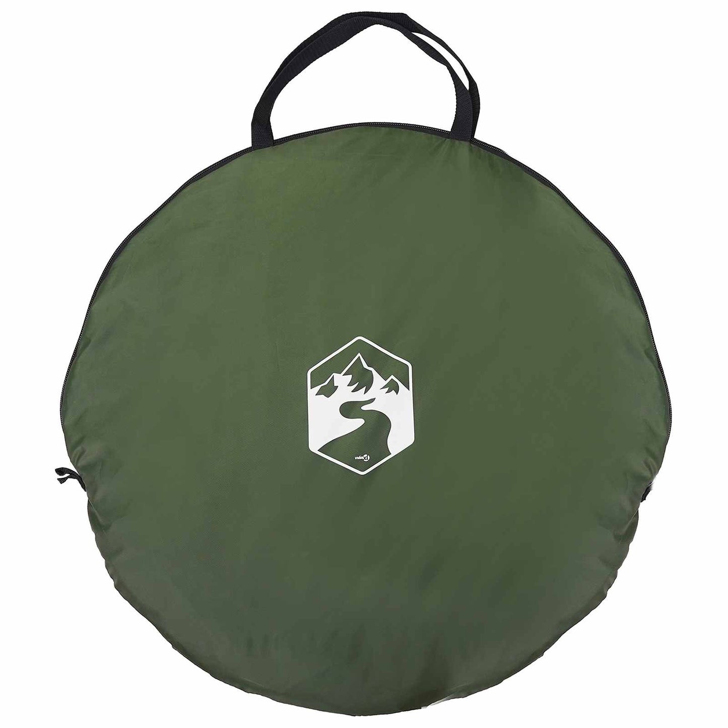 Pop-up Toilet Tent with Hanging Rope 97 x 126 cm Green
