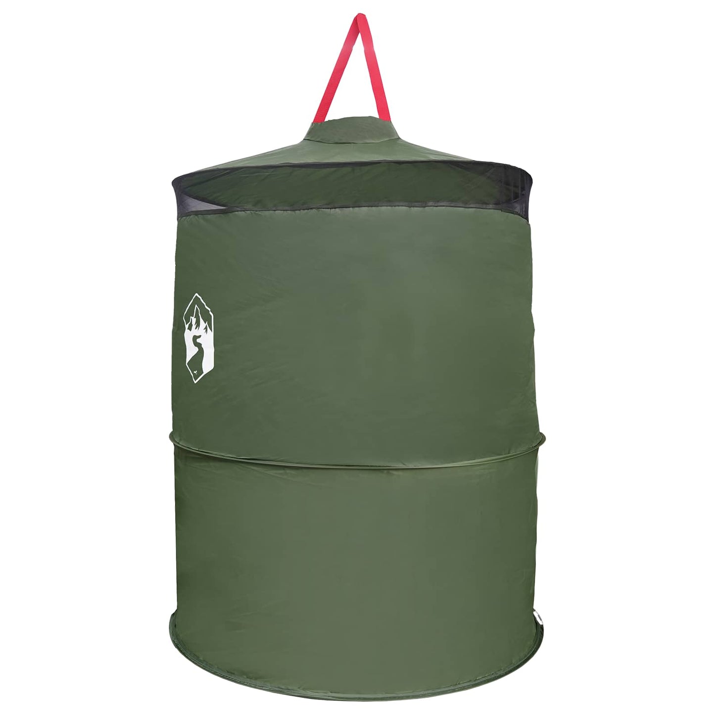 Pop-up Toilet Tent with Hanging Rope 97 x 126 cm Green