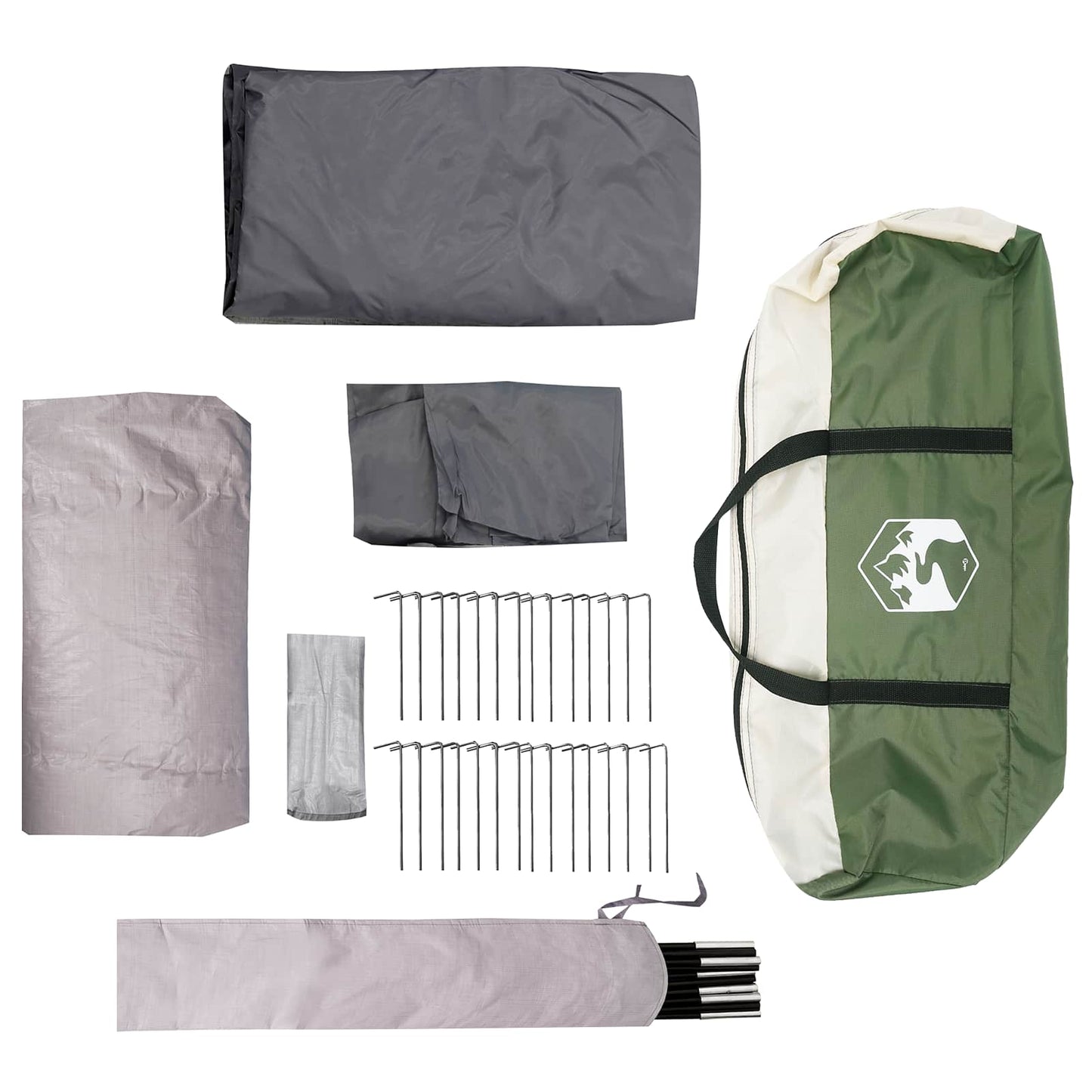 Tunnel Tent Green 560 x 395 x 212 cm