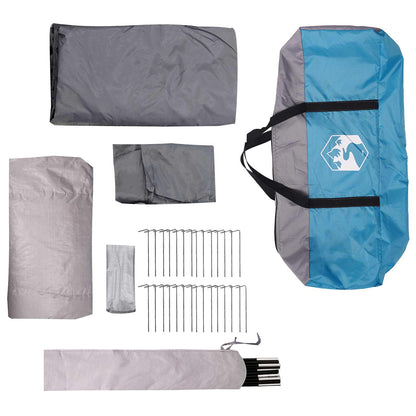 Tunnel Tent 560 x 395 x 212 cm Blue