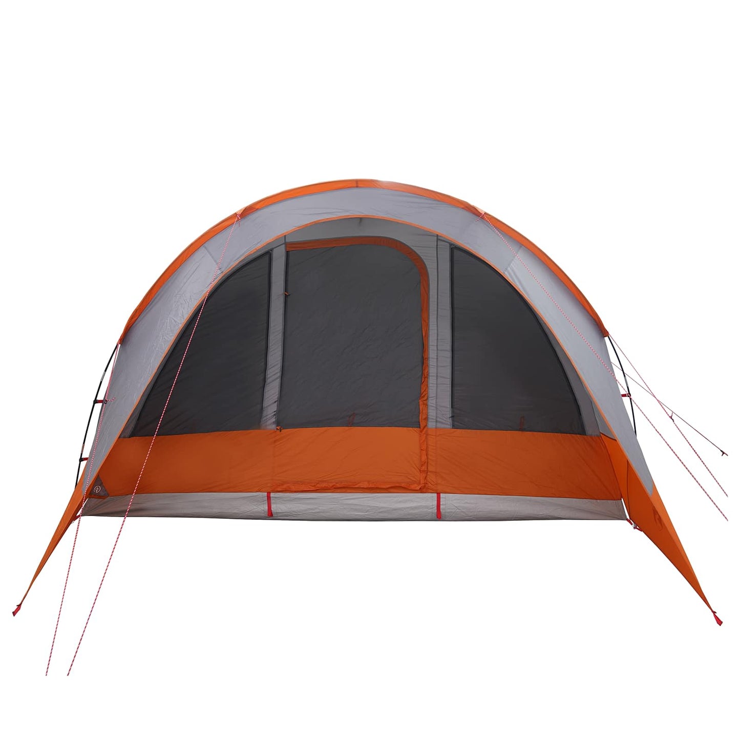 Tunnel Tent 560 x 395 x 212 cm Grey and Orange