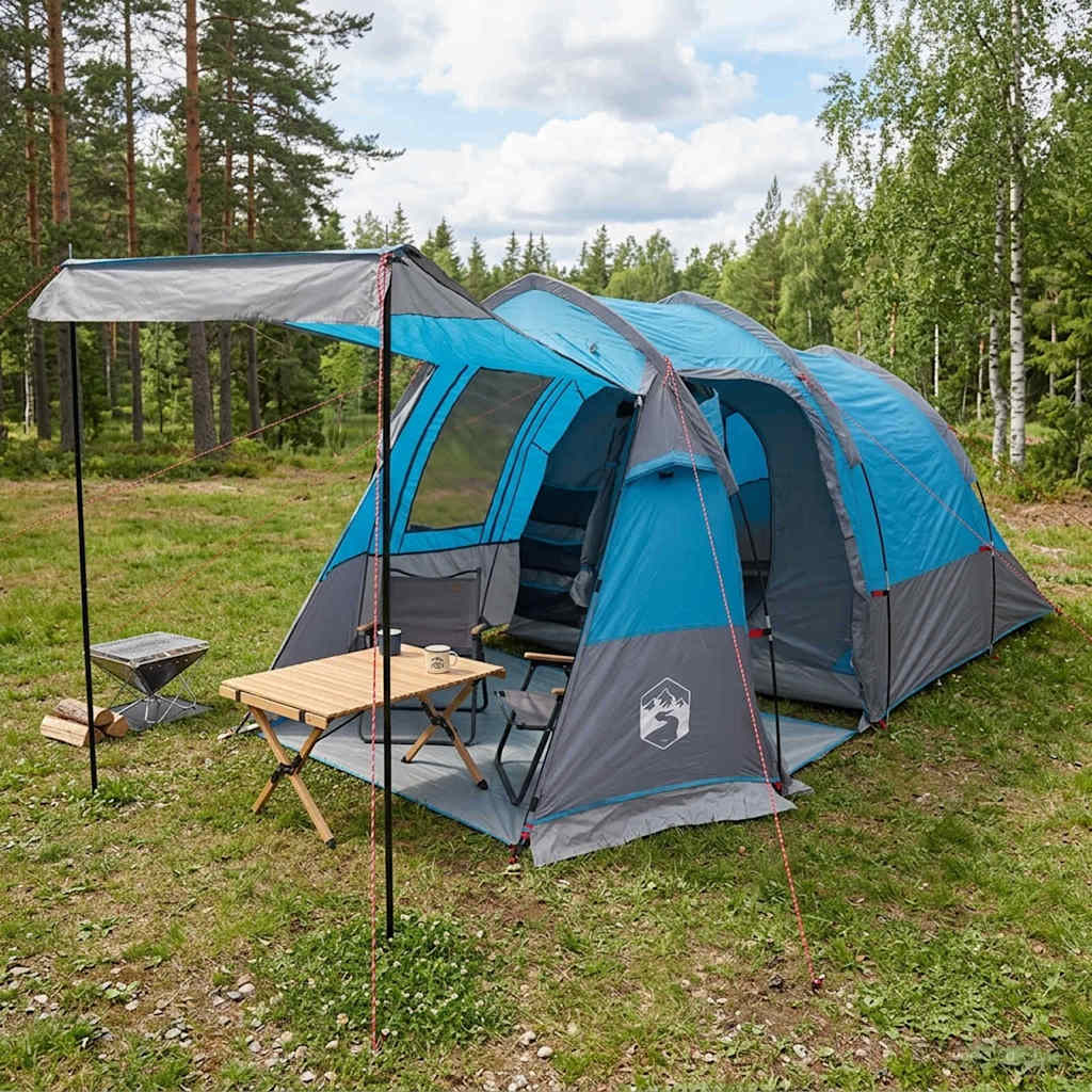 Tunnel Tent 390 x 215 x 152 cm Blue