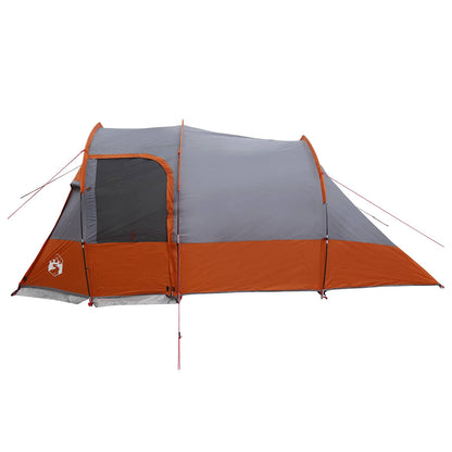 Tunnel Tent Grey and Orange 390 x 215 x 152 cm