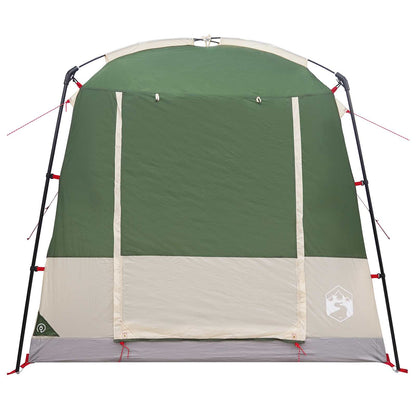 Party Tent 4-Person Green 185T Polyester with PU Coating