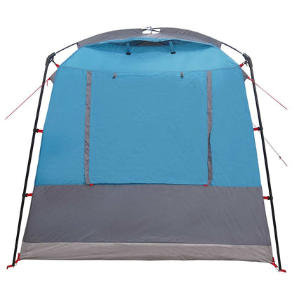 Party Tent 4-Person Blue 185T Polyester with PU Coating