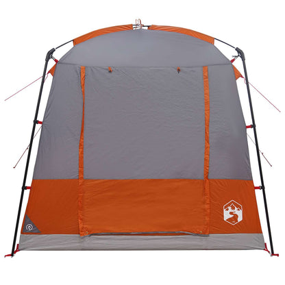 Party Tent 4-Person Grey and Orange