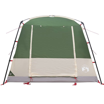 Party Tent Green 10-Person 185T Polyester with PU Coating
