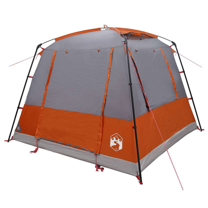 Party Tent Grey and Orange 10-Person
