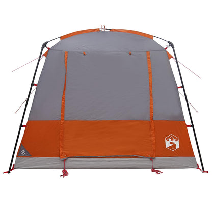 Party Tent Grey and Orange 10-Person